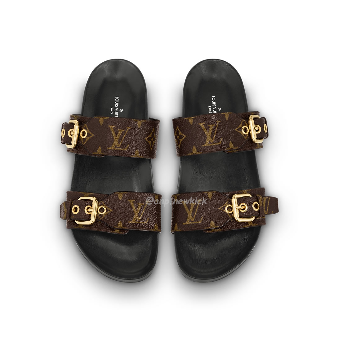 Louis Vuitton Bom Dia Flat Mule Sandals (1) - www.newkick.vip